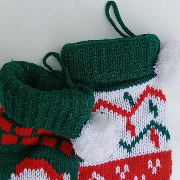 Set Of 2 Vintage Christmas Stocking - Picture 5 of 12